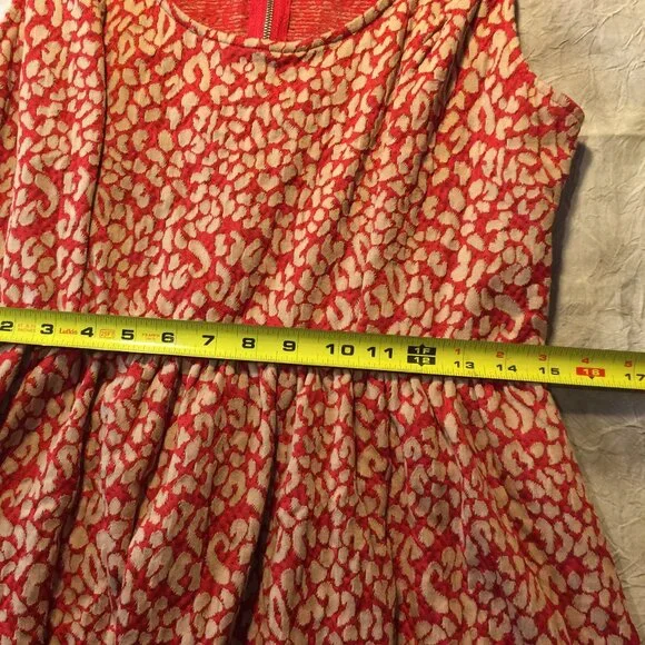Maeve / Anthropologie sleeveless dress Size XL Zip Up Back - Picture 4 of 9